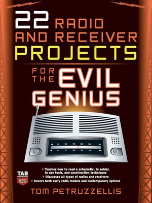 cover image of 22 Radio and Receiver Projects for the Evil Genius